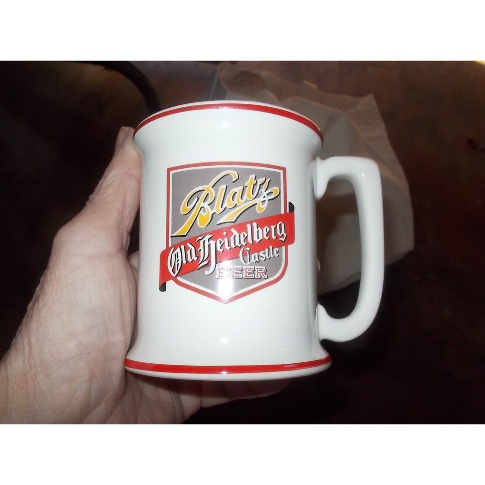 Vintage 1985 Franklin Mint Blatz Old Heidelberg Castle Beer Tankard Mug
